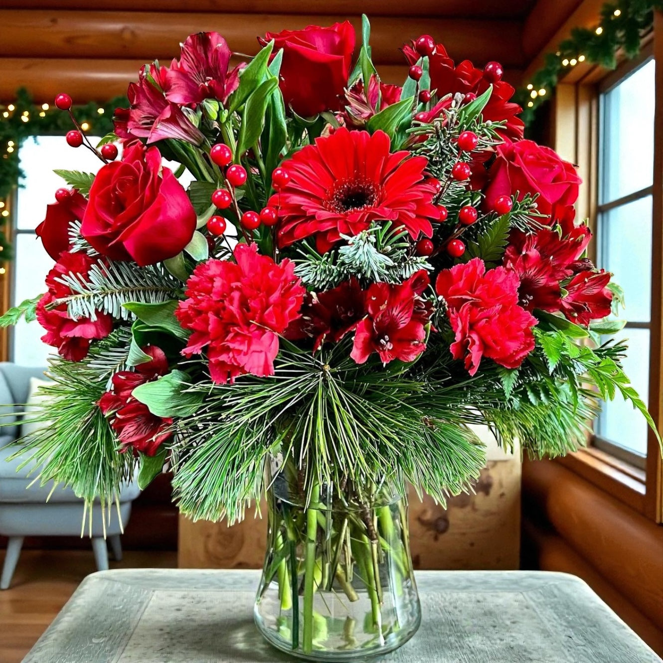 Merry Red Bouquet