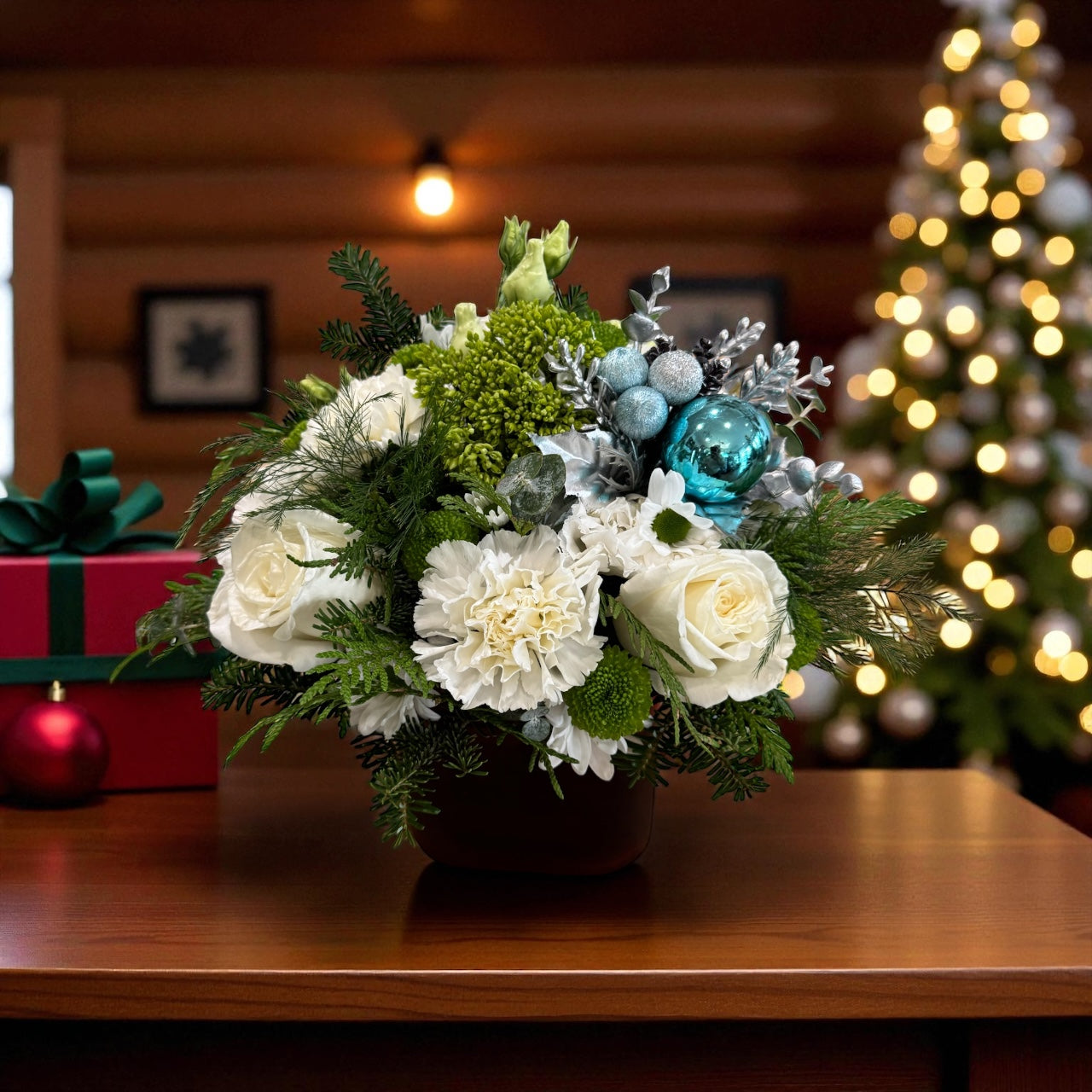 Winter Frost Arrangement