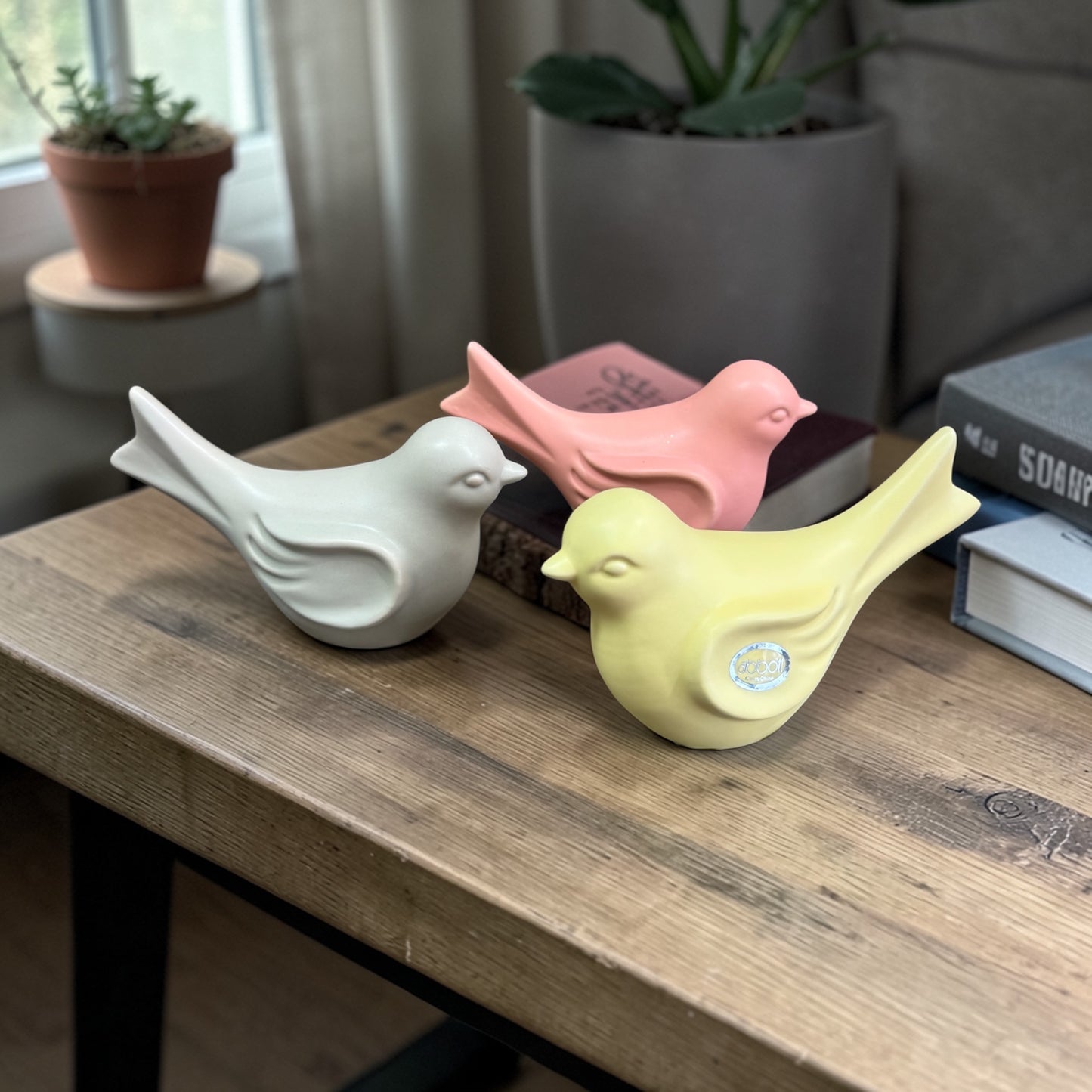 Ceramic Bird Décor Set