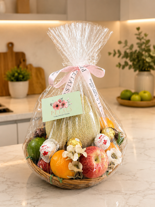 Fresh Fruit Basket with Melon