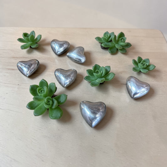Metal Heart Accents