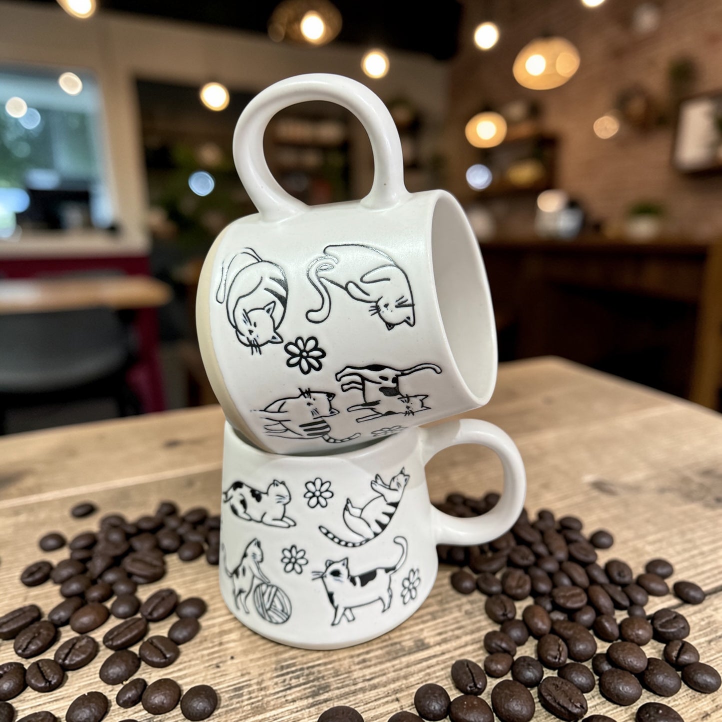 Cat Lover Mug Set
