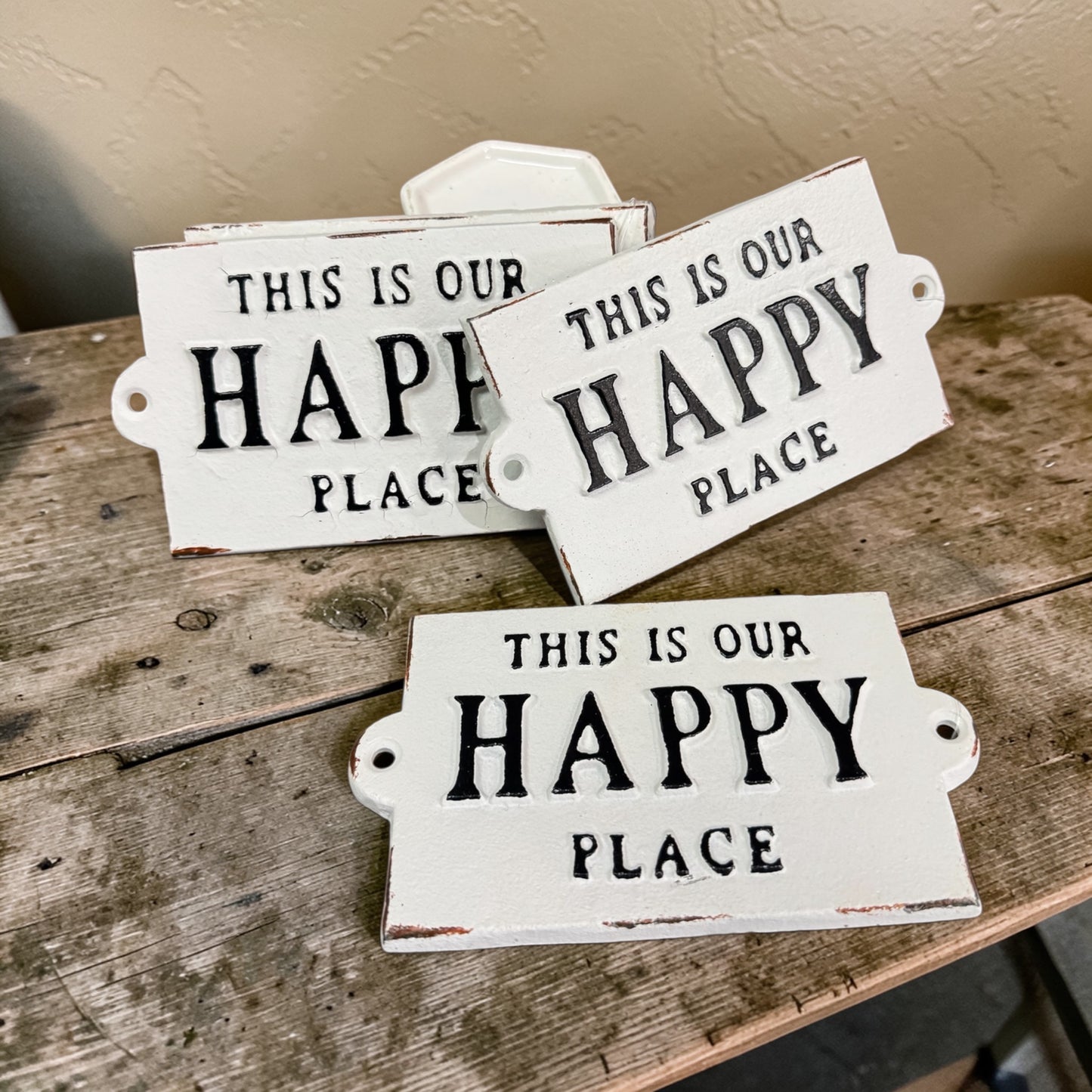 Happy Place Sign